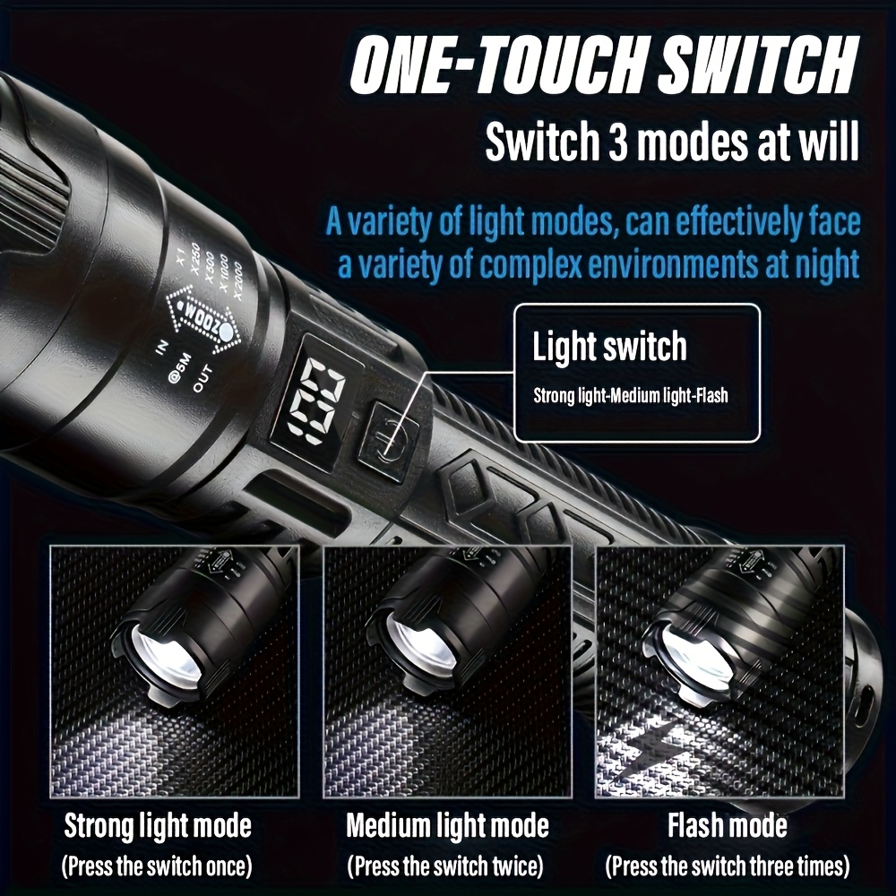 High Strong Power Led Flashlig - Fishing Light recension och pris