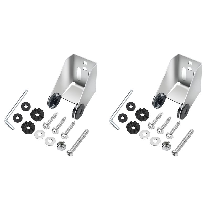 2pcs Heavy-Duty Metal Transduc - Fish Finder Mount recension och pris