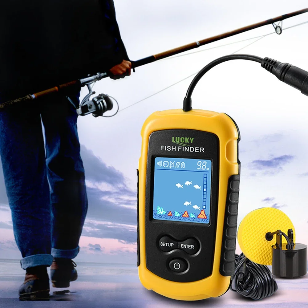 Lucky LCD Color Screen Portabl - Fish Finder Gps recension och pris