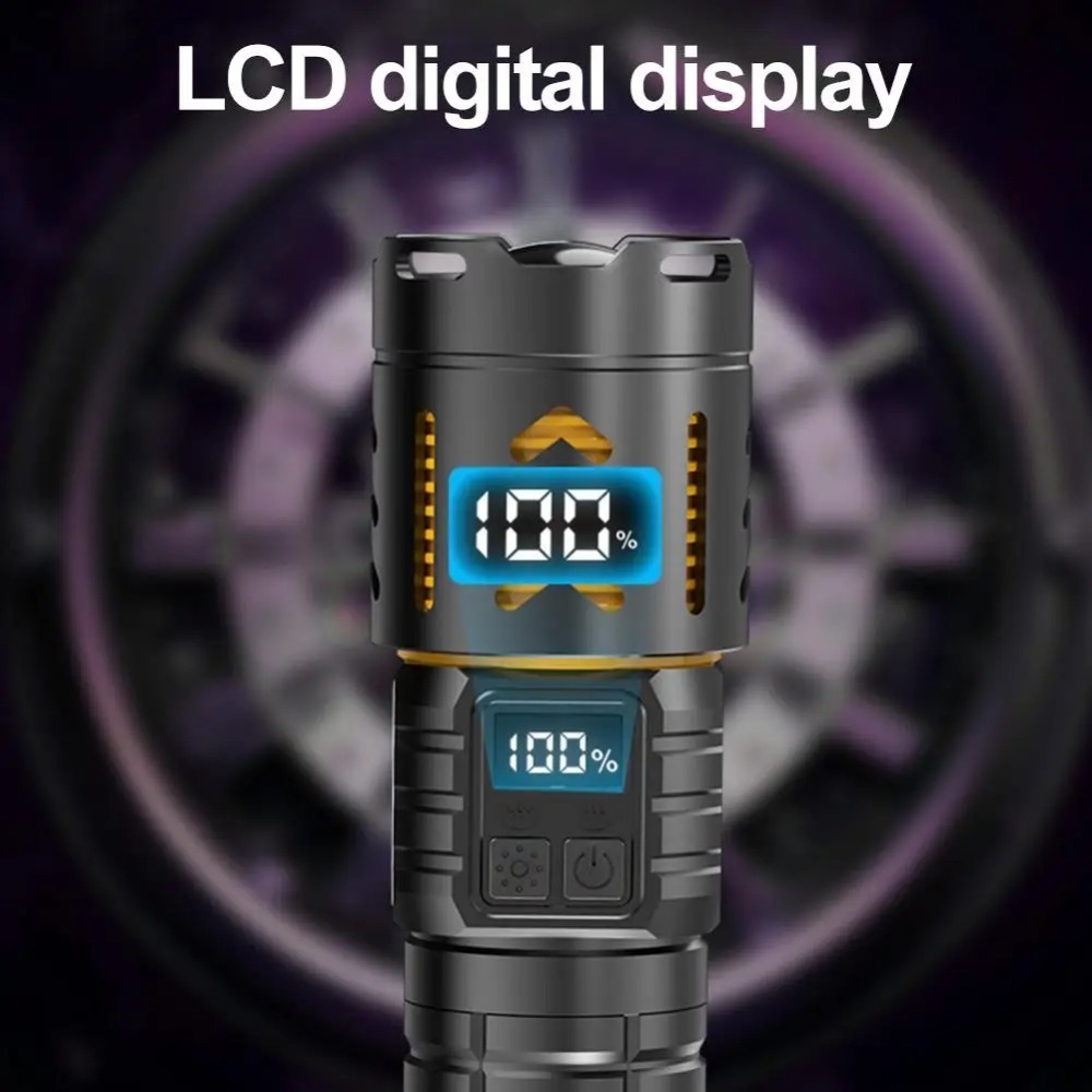 High Power LED Flashlight Zoom - Fishing Light recension och pris