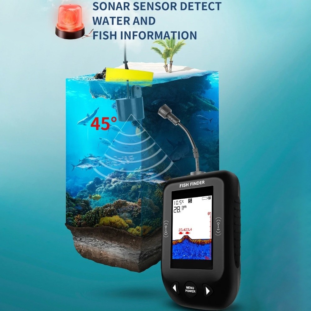45 Degrees XF03 Fish Finders L - Fish Finder Portable recension och pris