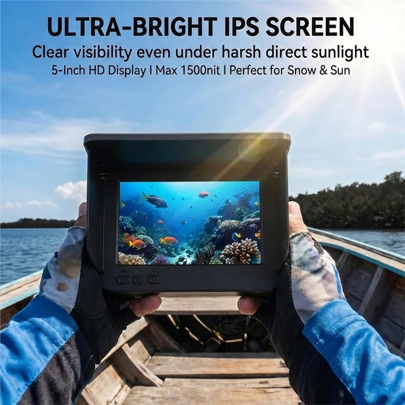 AA90-US Plug Underwater Fishin - Fish Finder Portable recension och pris