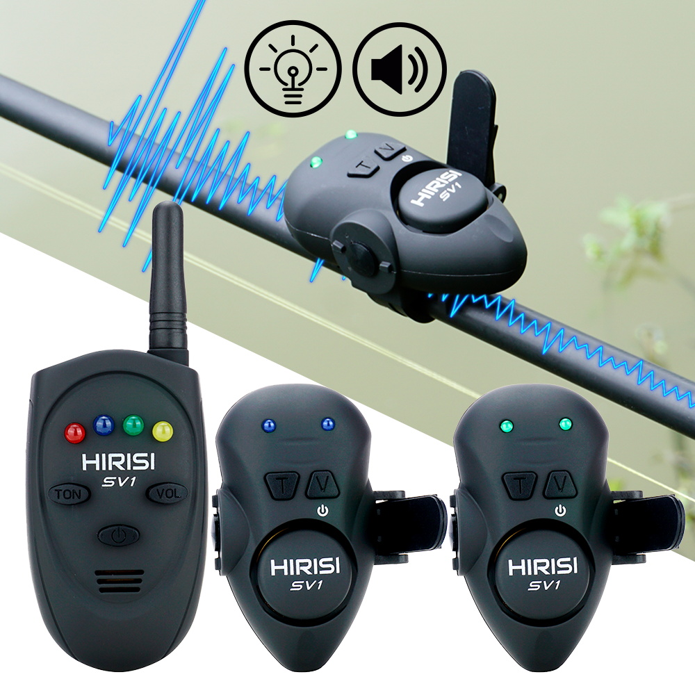 Hirisi Fishing Bait Alarm Set  - Bite Alarm recension och pris