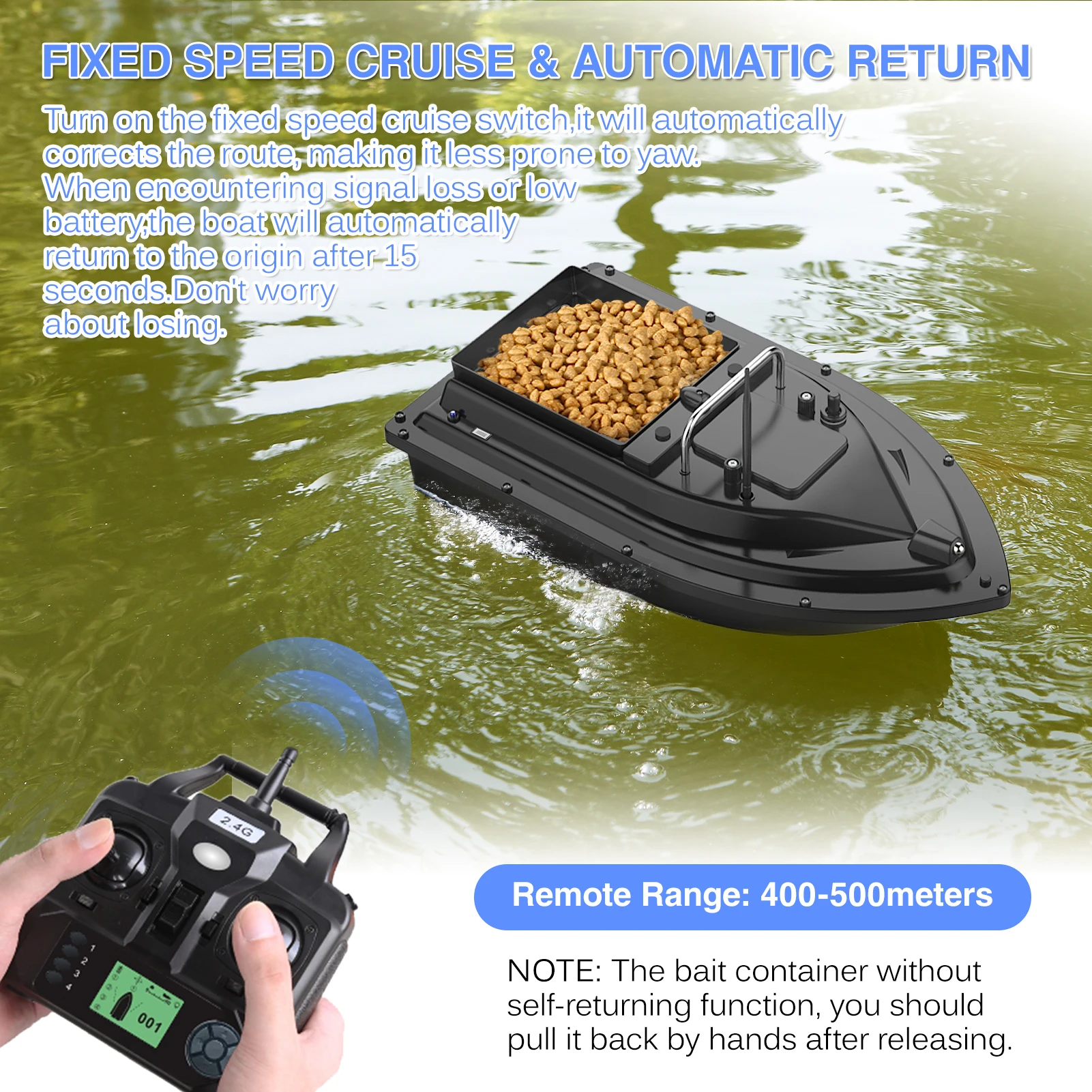 D16E GPS 12000mAh Fishing Bait - Fishing Gps recension och pris