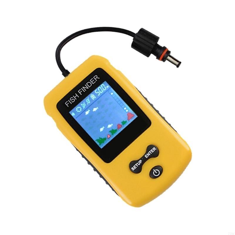 77HC Portable Fish Finders wit - Fish Finder Portable recension och pris