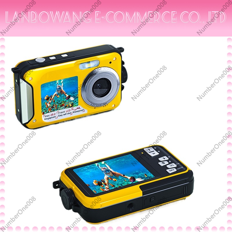 Dual Screen Waterproof Action  - Underwater Camera recension och pris