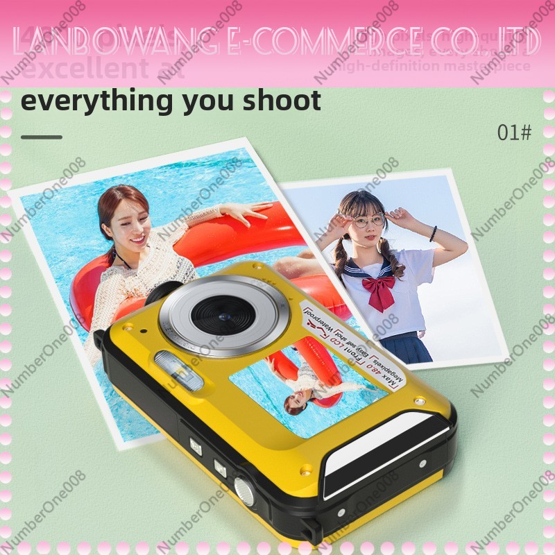 Dual Screen Waterproof Action  - Underwater Camera recension och pris