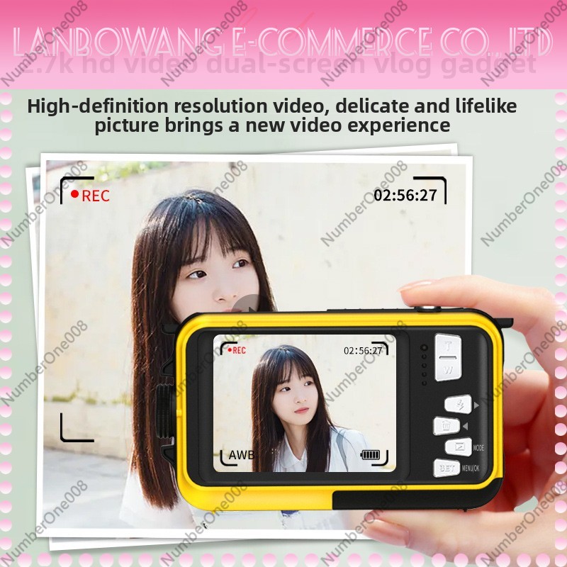 Dual Screen Waterproof Action  - Underwater Camera recension och pris