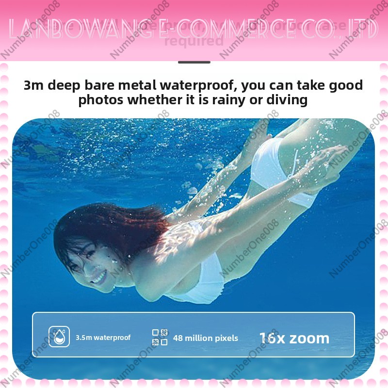 Dual Screen Waterproof Action  - Underwater Camera recension och pris