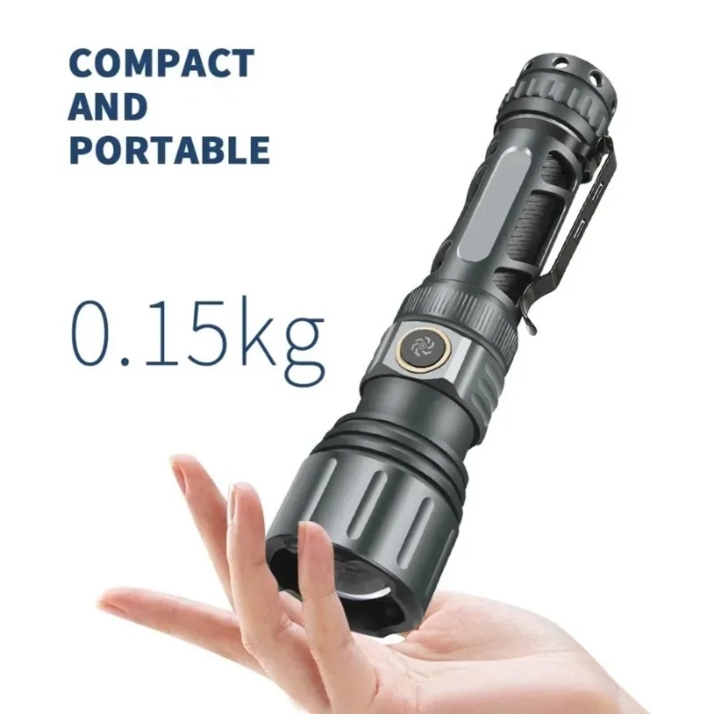Super Bright Flashlight Portab - Fishing Light recension och pris