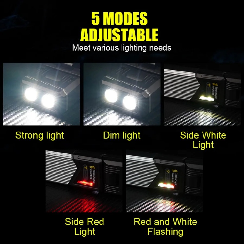 Portable 180° Rotatable Extend - Fishing Light recension och pris