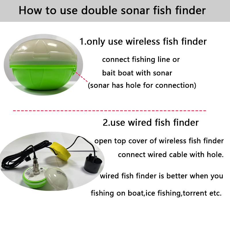 Portable Bluetooth Wireless So - Fish Finder Portable recension och pris