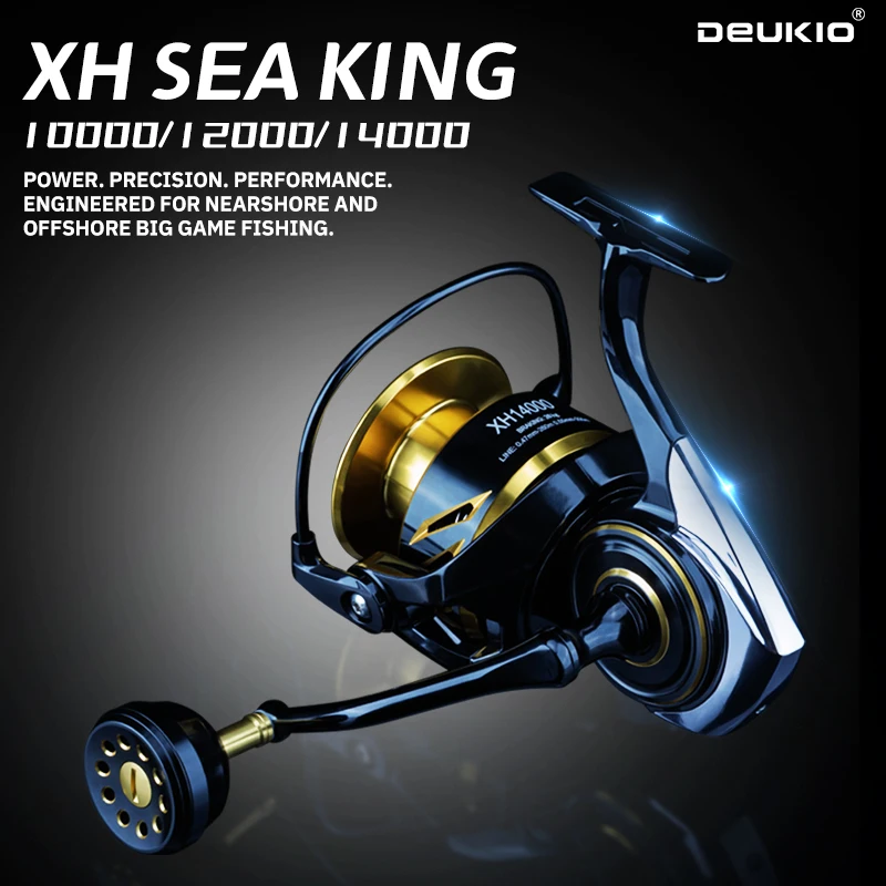DEUKIO 2026 Long Shot Saltwate - Daiwa Reel Bg recension och pris
